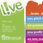 Creative Graphic Design, Custom Die Cut, Business Cards (Shaped)