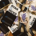 Creative Graphic Design, Custom Die Cut, Business Cards (Rounded Corners)