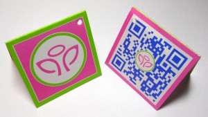 Angels for Allison - Hang Tags - Bifold with a QR Code