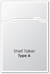 Die-Cut Shelf Talker