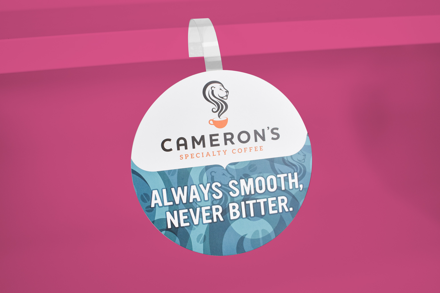 Cameron’s Coffee  Shelf Wobblers