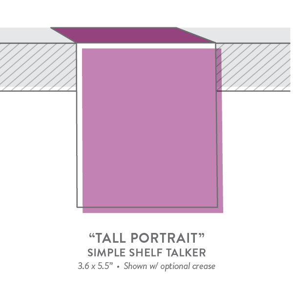 Shelf Talker Template