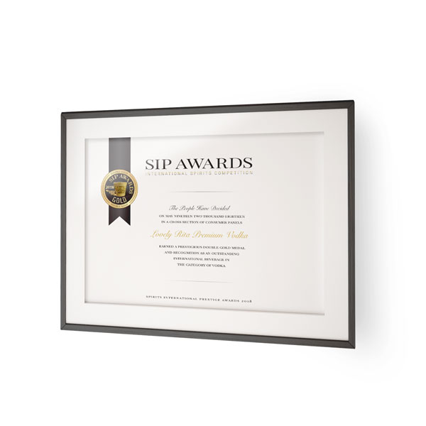 Point-of-Sale Materials for Winners of Sip Awards