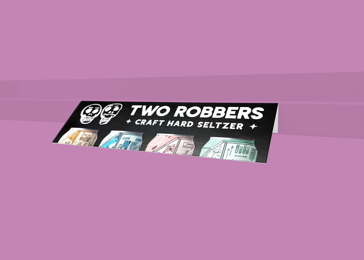 Two Robbers  Custom Shelf Talkers