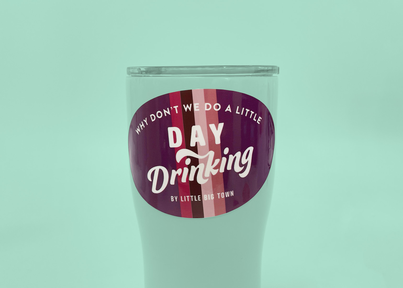 Day DrinkingOval Stickers