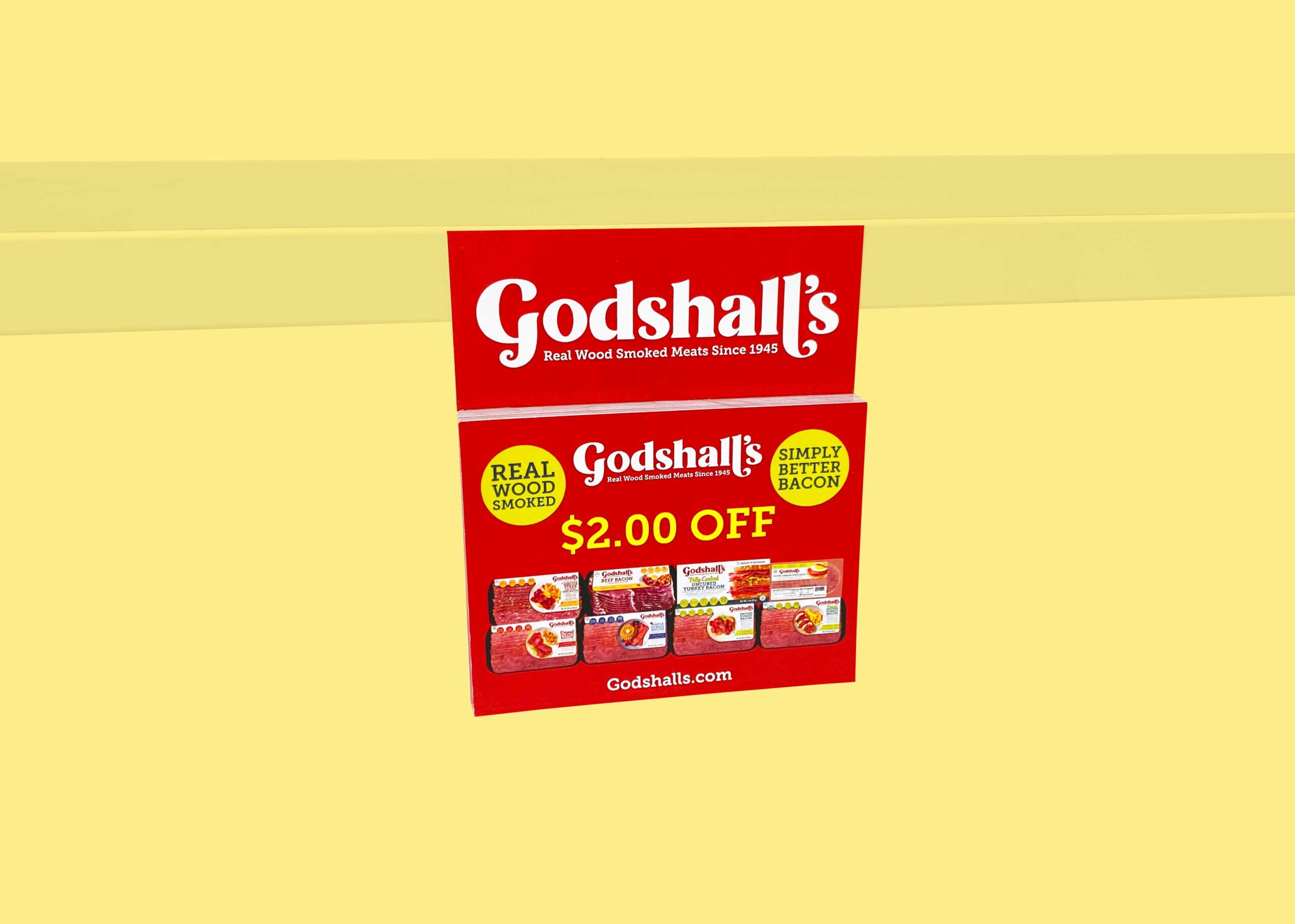 Godshall’s Padded Shelf Talkers