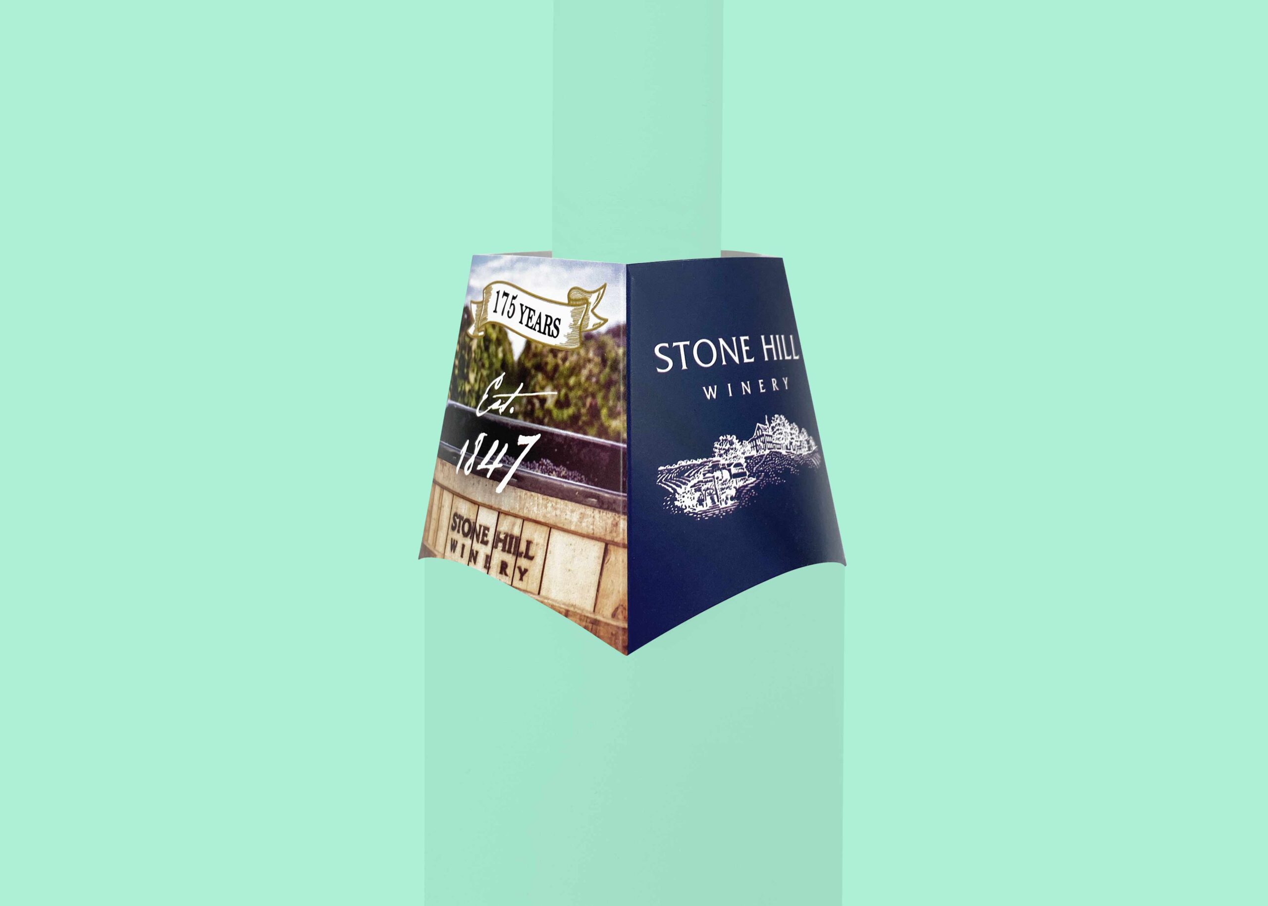 Stone Hill Winery  Cone Bottle Neckers