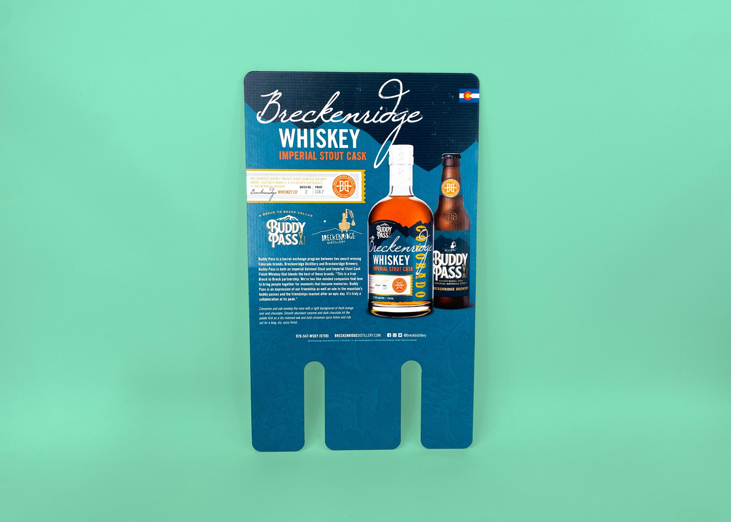 Breckenridge Distillery  Case Cards
