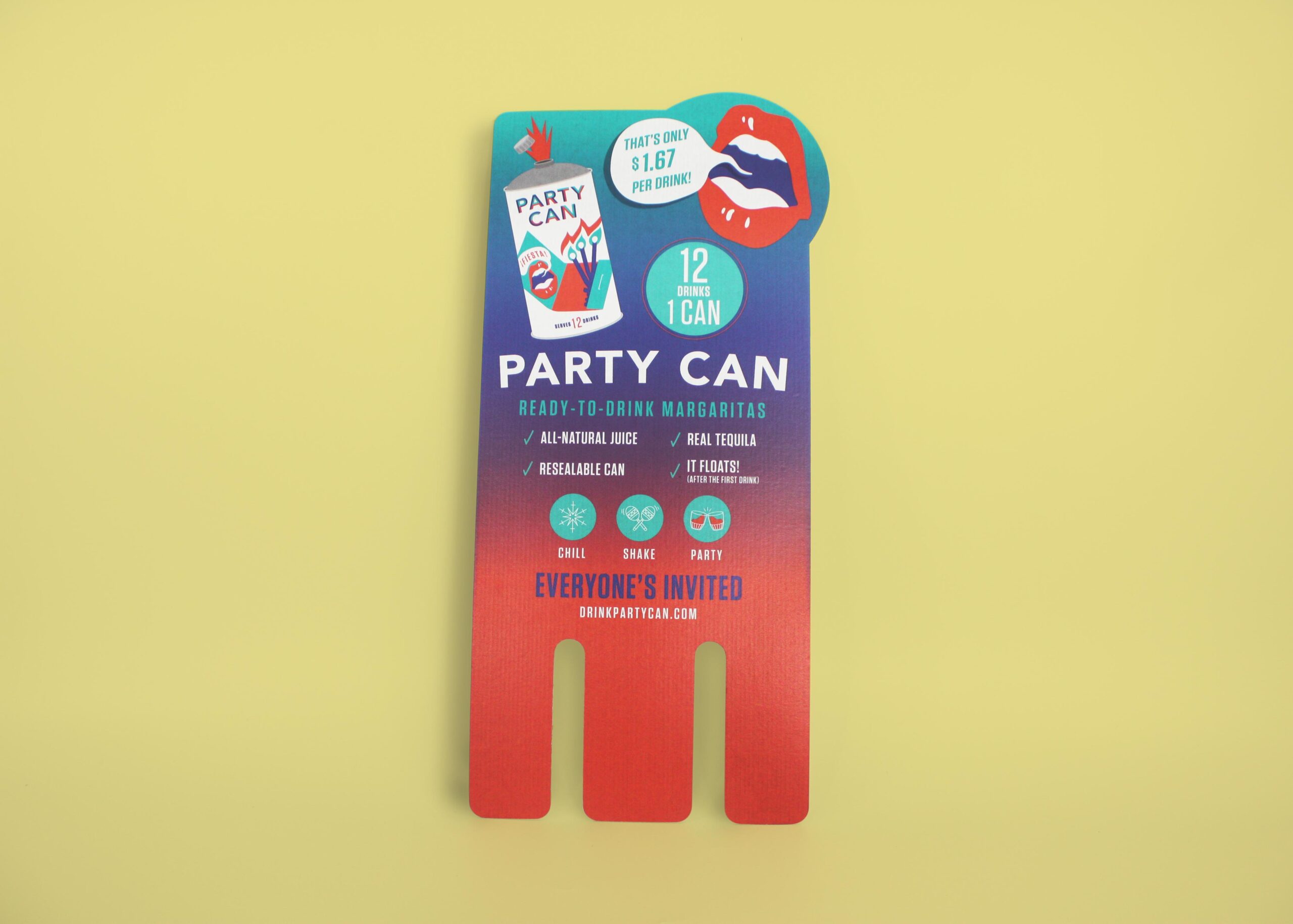 Party Can Case Cards