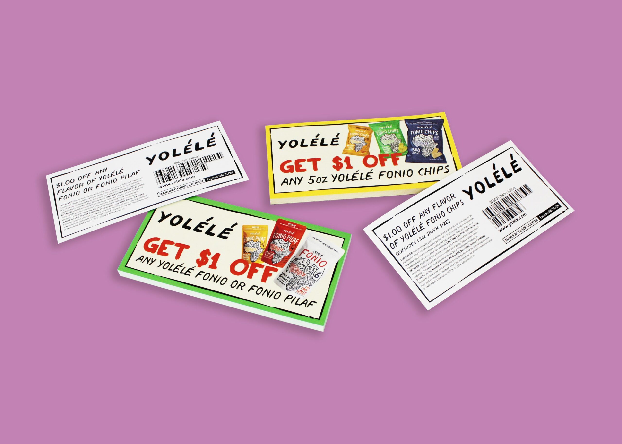 Yolele Foods  Padded Coupons
