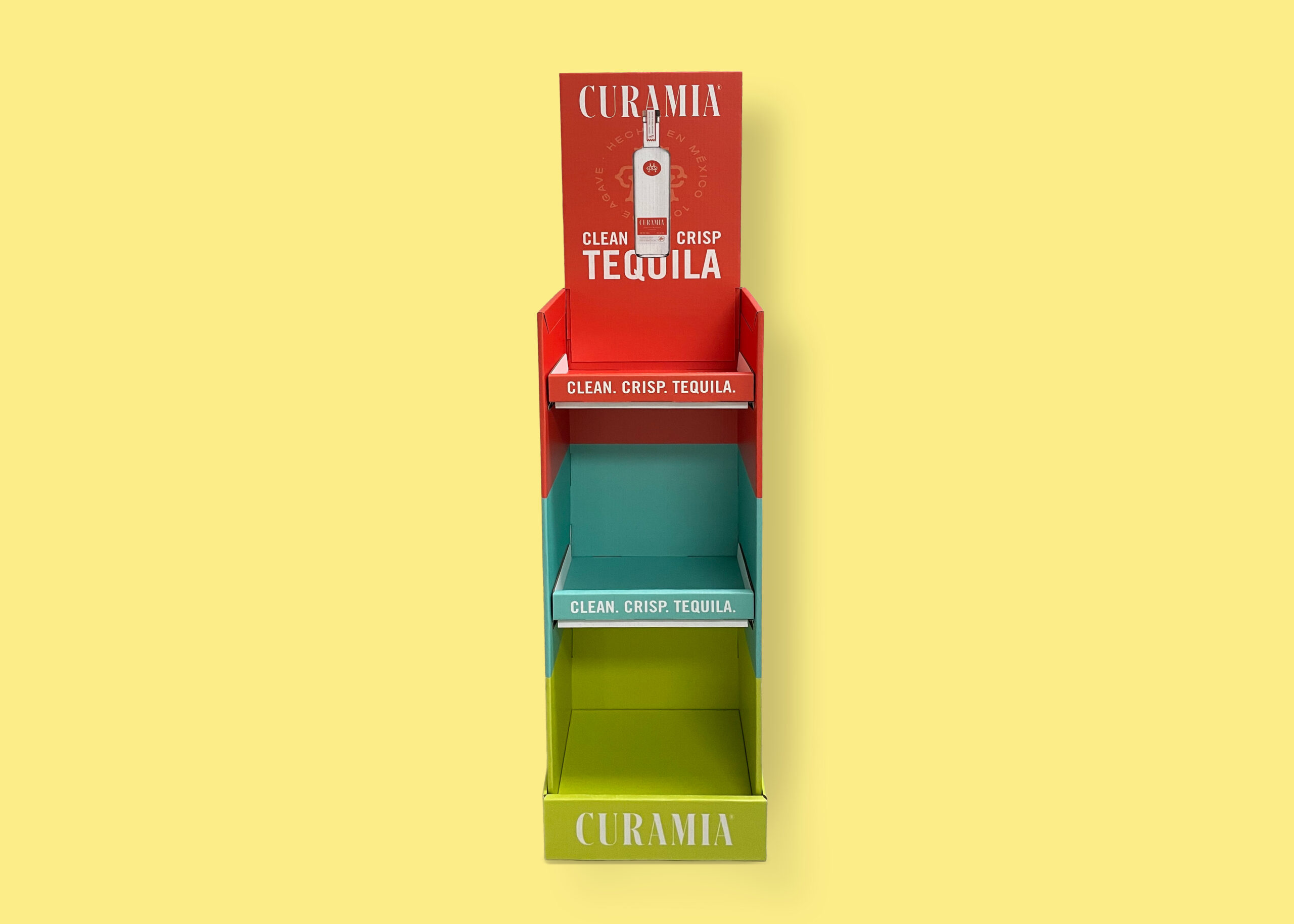 Curamia Shelf Display